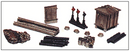 Railway Express Miniature 2141 RAILROAD YARD DETAIL SET, N Scale