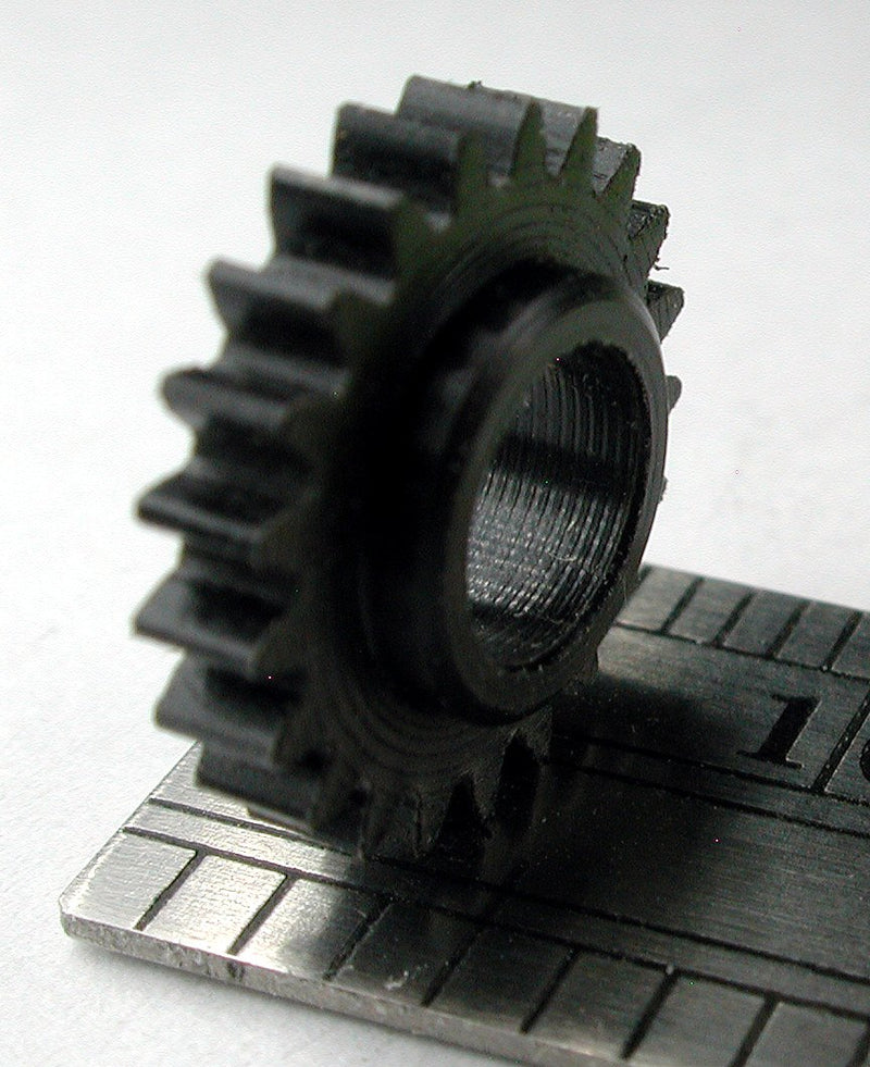 Northwest Short Line 2147-6 Replacment Drive Gears for Athearn Genesis 2-8-2 & 4-6-2 -- Axle Gear: 21T SG x 11.5mm OD x 5.0mm ID, HO Scale