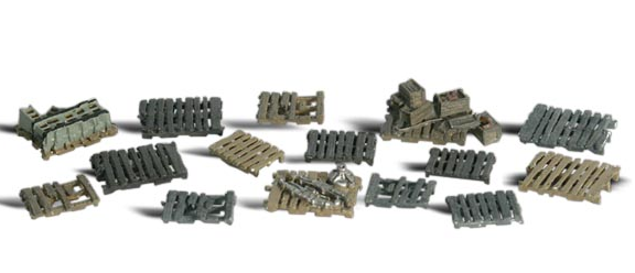 Woodland Scenics 2161 Assorted Skids - N Scale