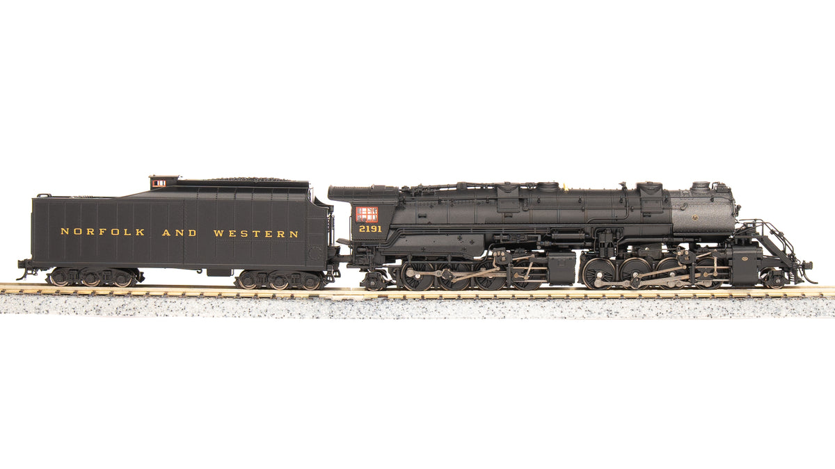 鉄道模型 UNITED N&W CLASS A 2-6-6-4 Norfolk & Western 2-6-6-4 Class A Steam Engine w/Proto-Sound