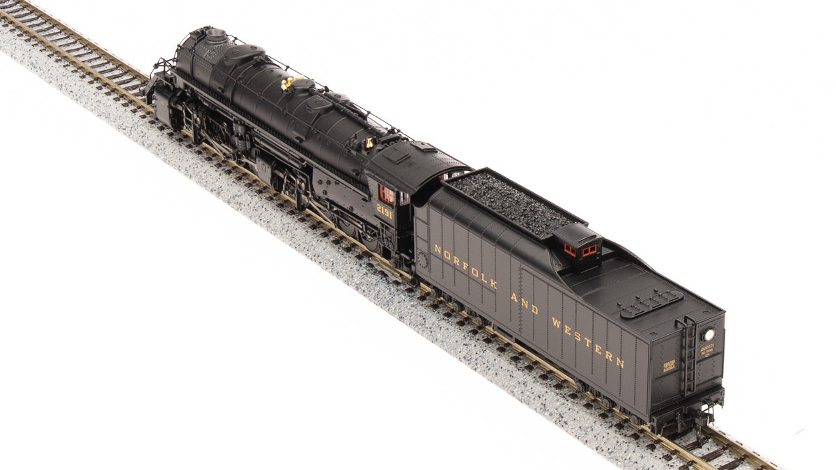 BLI 7223 N&W Y6b 2-8-8-2, #2199, 22I tender, Paragon4 Sound