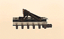 Atlas 6040 21st Century Track System(TM) Accessories -- O-27 Track Bumper pkg(2), O Scale