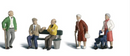 Woodland Scenics 2201 Senior Citizens - N Scale