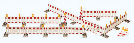 Preiser Kg 17182 Traffic Lane Control Accessories - Kit, HO Scale