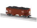 PREORDER Lionel 2226050 New York Central Die-cast AAR 2-Bay Hopper 2-Pack, O Scale