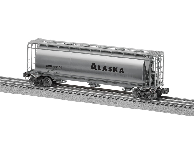 PREORDER Lionel 2226090 Alaska RR Cylindrical Covered Hopper