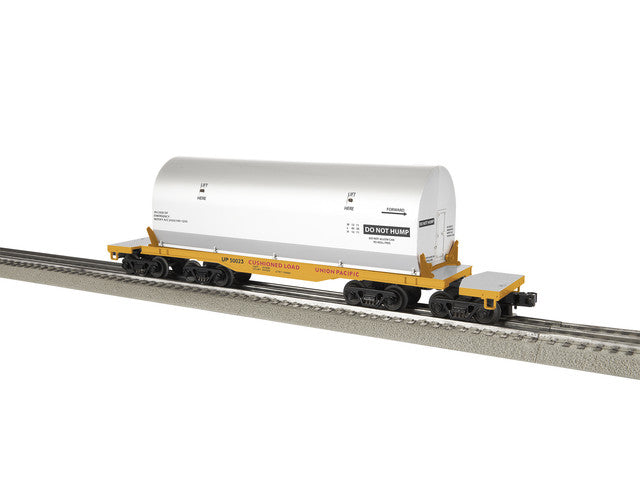 Lionel 2226440 Union Pacific Rocket Booster Flatcar 5-Pack wo/rocket, O Scale