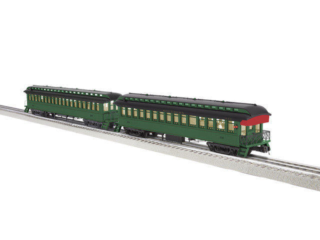 Lionel 2227480 Southern Wood Coach/Observation 2-Pack, O Scale