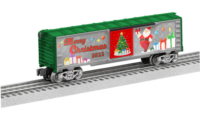 PREORDER Lionel 2228150 2022 Christmas Boxcar, O Scale