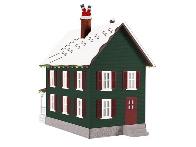 Lionel 2229290 Up on the Rooftop Christmas House, O Scale