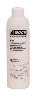 Noch Gmbh 61141 Landscaping Cement for Spray Bottle -- 8.8oz  250g, All Scales