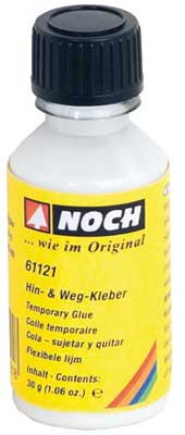 Noch Gmbh 61121 There & Away Temporary Adhesive -- 1.06oz 30g, All Scales