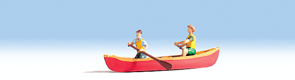 Noch Gmbh 16805 Canoe with 2 Figures, HO