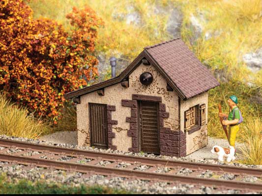 Noch Gmbh 14309 Gotthard Railway Cable House -- Kit - 2 x 1-1/8 x 1-9/16" 5.1 x 2.9 x 4cm, HO