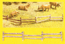 Noch Gmbh 33030 Uneven Field Fence - Kit -- 12 Pieces, Total Length: 26" 66cm, N