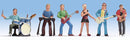 Noch Gmbh 36839 Recreation & Sports -- Rock'n'Roll Band pkg(6), N