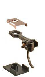 Kadee KAD22 Plastic-Shank Coupler - Kit - Magne-Matic(R) -- Medium 9/32" Overset w/#213 & #232 Draft Gear Box & Talgo Truck Adaptors 2, HO Scale