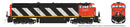 PREORDER Rapido 024505 HO GE Dash 8-40CM - Sound and DCC -- Canadian National