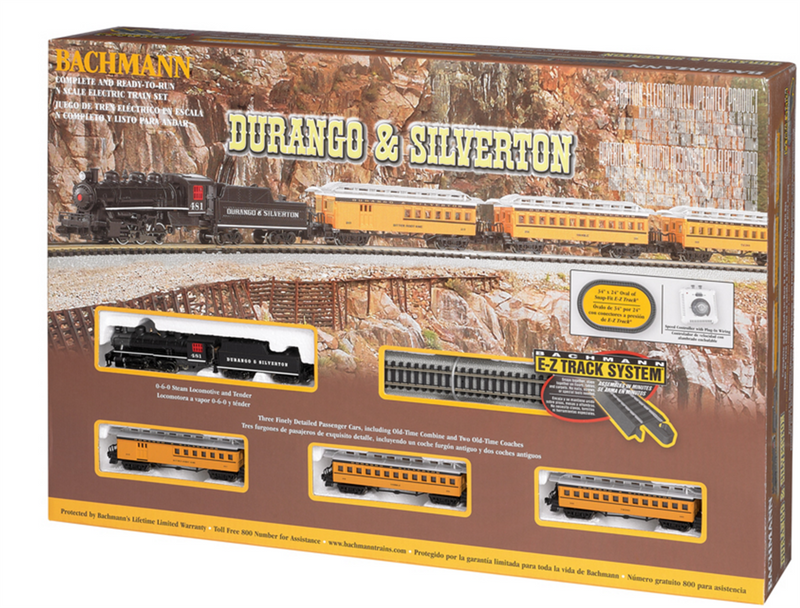 Bachmann 24020 DURANGO & SILVERTON Train Set, N Scale