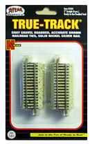 Atlas 2404 C65 2' STRAIGHT TT 6pcs, N Scale