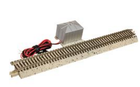 Atlas Model Railroad Co. 2406 TRUE TRACK 6" TERMINAL W/EQUIPMENT SHED - (2 PCS), N Scale