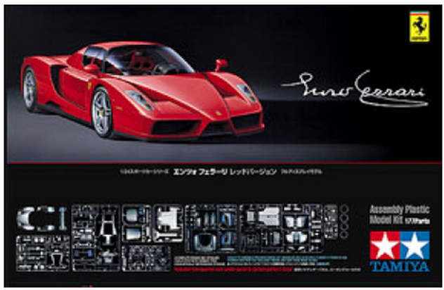 Tamiya 24302 Enzo Ferrari Red Version 1:24