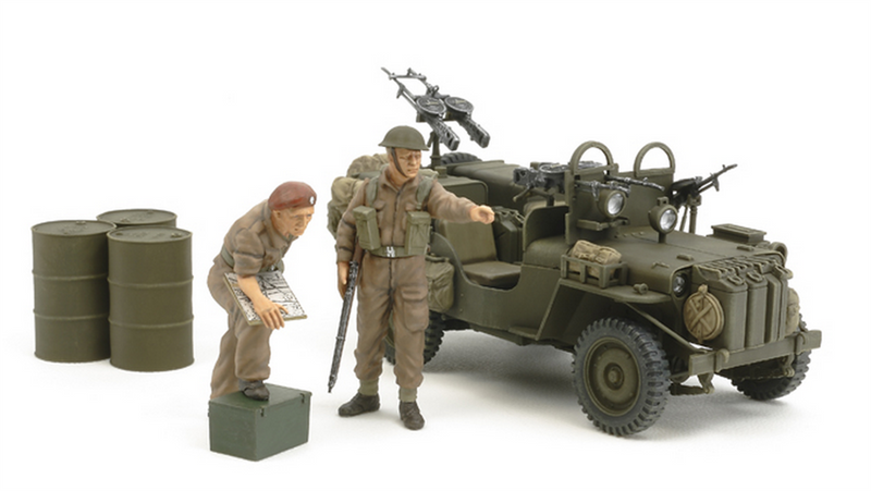 Tamiya 25152 BRITISH SAS COMMANDO VEH 1:35