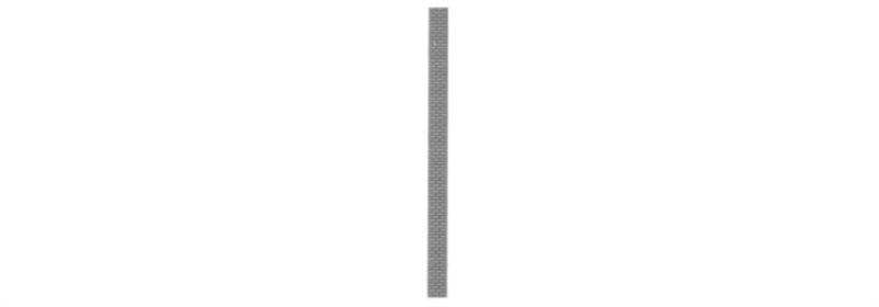 Tichy Train Group 2533 Brick Chimney/Column (Plastic) -- pkg(4), N Scale