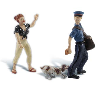 Woodland Scenics 2560 Polly's Postal Pursuit - G Scale