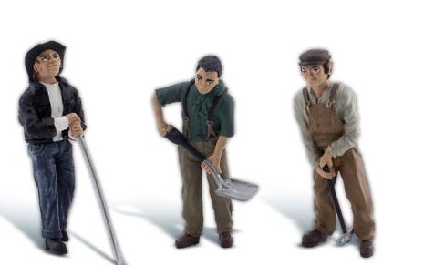 Woodland Scenics 2562 Rail Workers - G Scale