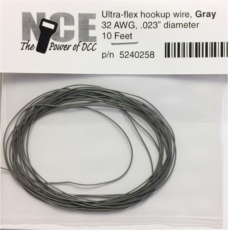 NCE 259 32 AWG Wht 10'