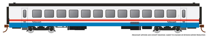 Rapido 25105 HO Scale RTL Turbocoach