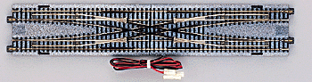 Kato Unitrack 20-210 Electric Remote Double Crossover - Unitrack -- 12-3/16" 310mm, N Scale