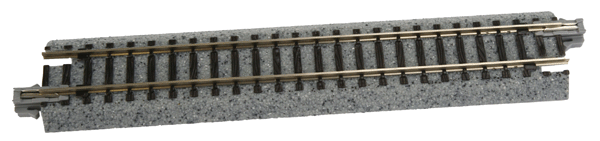 Kato  Unitrack 20-020 Straight Roadbed Track Section - Unitrack -- 4-7/8" 12.4cm pkg(4), N Scale