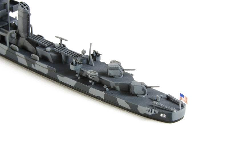 Tamiya 31911 NAVY DESTROYER DD412 HAMMANN, 1:700 Scale