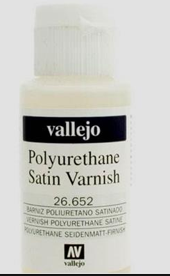 Vallejo Acrylic Paints 26652 MATTE SATIN POLYURETHANE