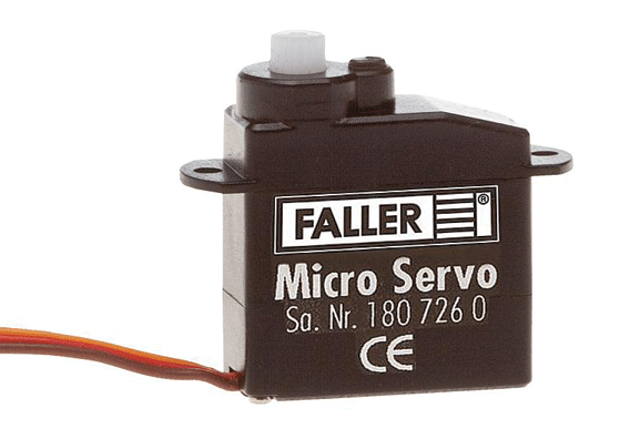 Faller Gmbh 180726 Servo Motor for Turnouts & Animation -- For use w/