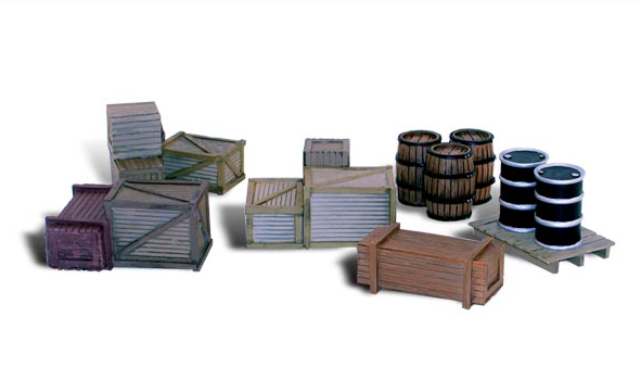 Woodland Scenics 2739  Assorted Crates, O