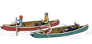 Woodland Scenics 2755 Canoers, O