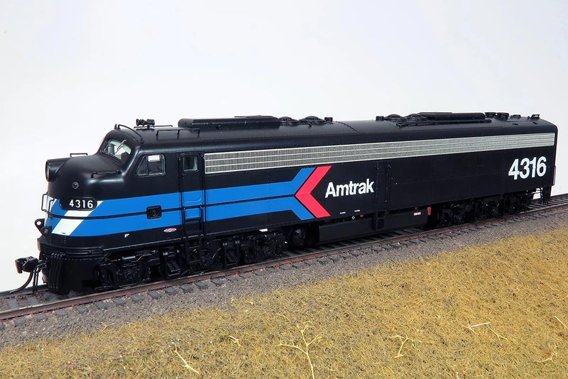 Rapido HO EMD E8A (DC/DCC/Sound): Amtrak - Early Black Scheme: