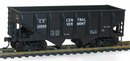 Accurail 2819 55-Ton Panel-Side Twin Hoppers, Central Vermont, HO