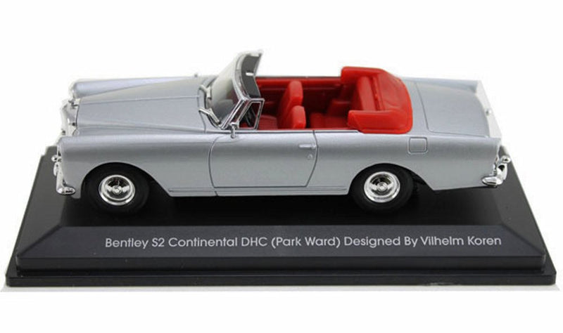 Lucky Die Cast 43214 1961 BENTLEY S2 CONTINENTAL (silver), 1:43 Scale