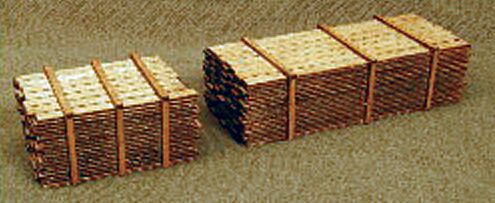 GCLaser 113312 2 x 12" Lumber Load -- One Each 10' & 18', HO Scale