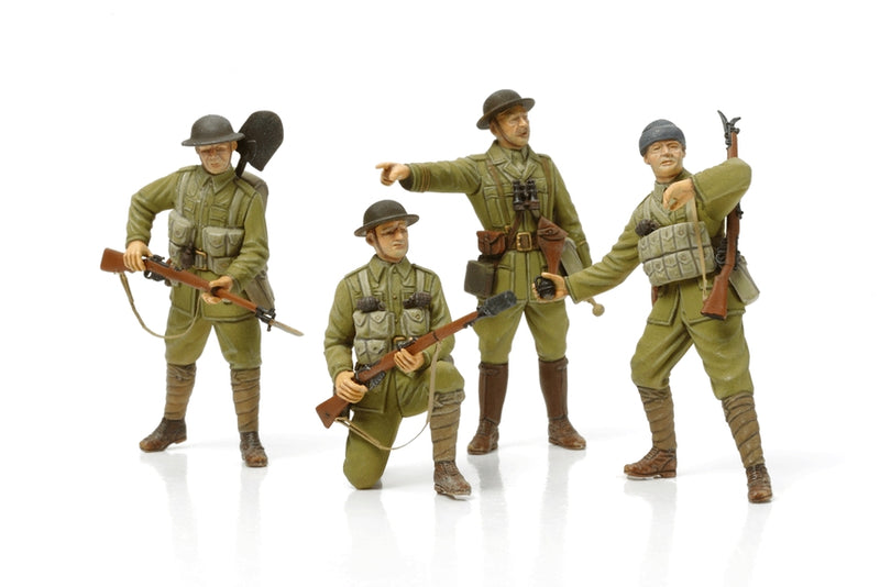 Tamiya 32409 WWI BRITISH INFANTRY W/Small Arms & Equipment, 1:35 Scale