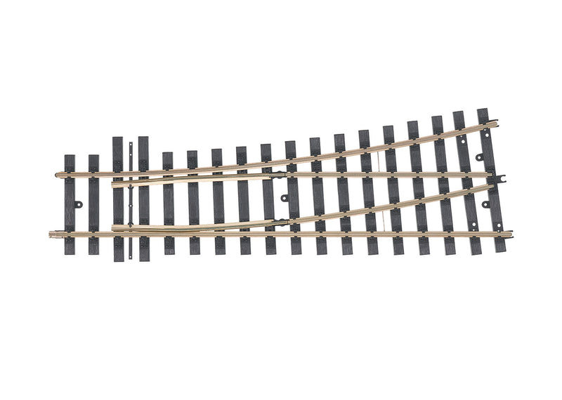 Marklin MRK59088 Left Turnout - Radius 1,394 mm / 54-7/8" Turnout angle 10, 1 Scale