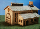 RSlaserKits 3003 Single Stall Engine House w/doors, N Scale