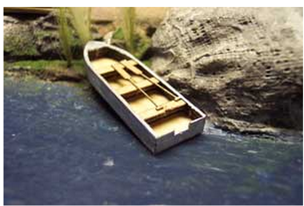 Osborn Model Kits 3005  16' Rowboat, N Scale