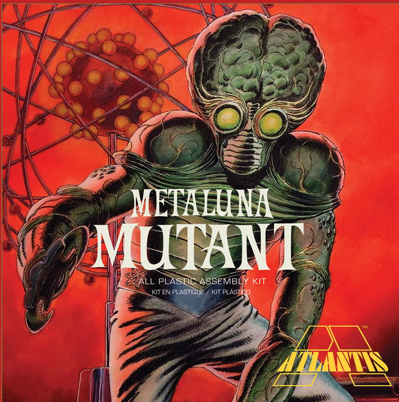 Atlantis Models 3005 Metaluna Mutant Monster W/Base Model Kit, 1:12 Scale