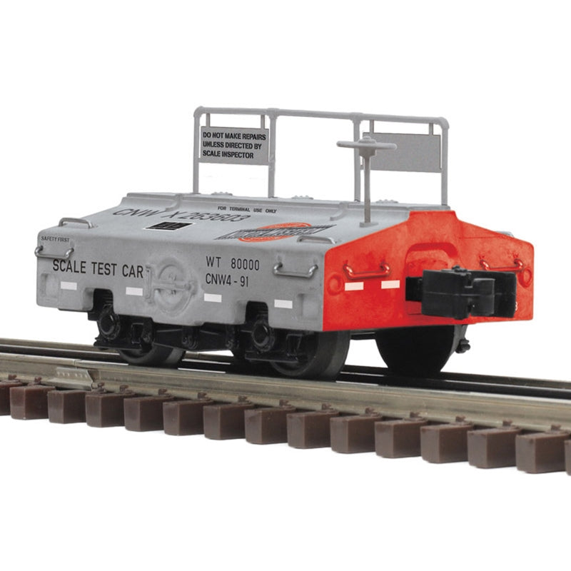 Atlas 3009991 2RL ATLAS PREMIER O SCALE TEST CAR CHICAGO & NORTH WESTERN 263603 (GRAY/RED), O Scale