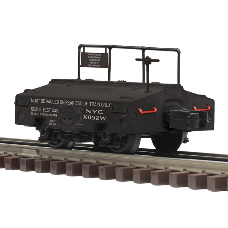 Atlas 3009994 2RL ATLAS PREMIER O SCALE TEST CAR NEW YORK CENTRAL X852W (BLACK/WHITE), O Scale